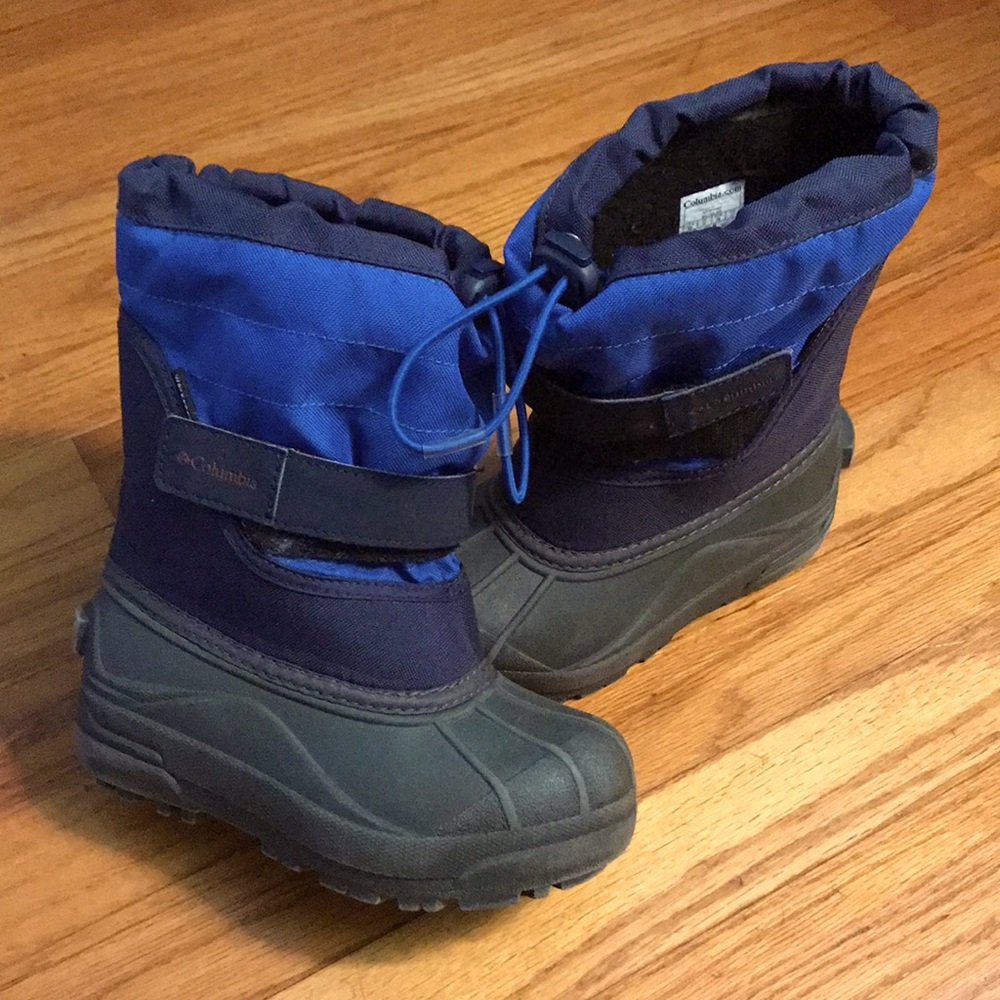 Columbia Child’s Size 12 Blue & Navy Winter Boots